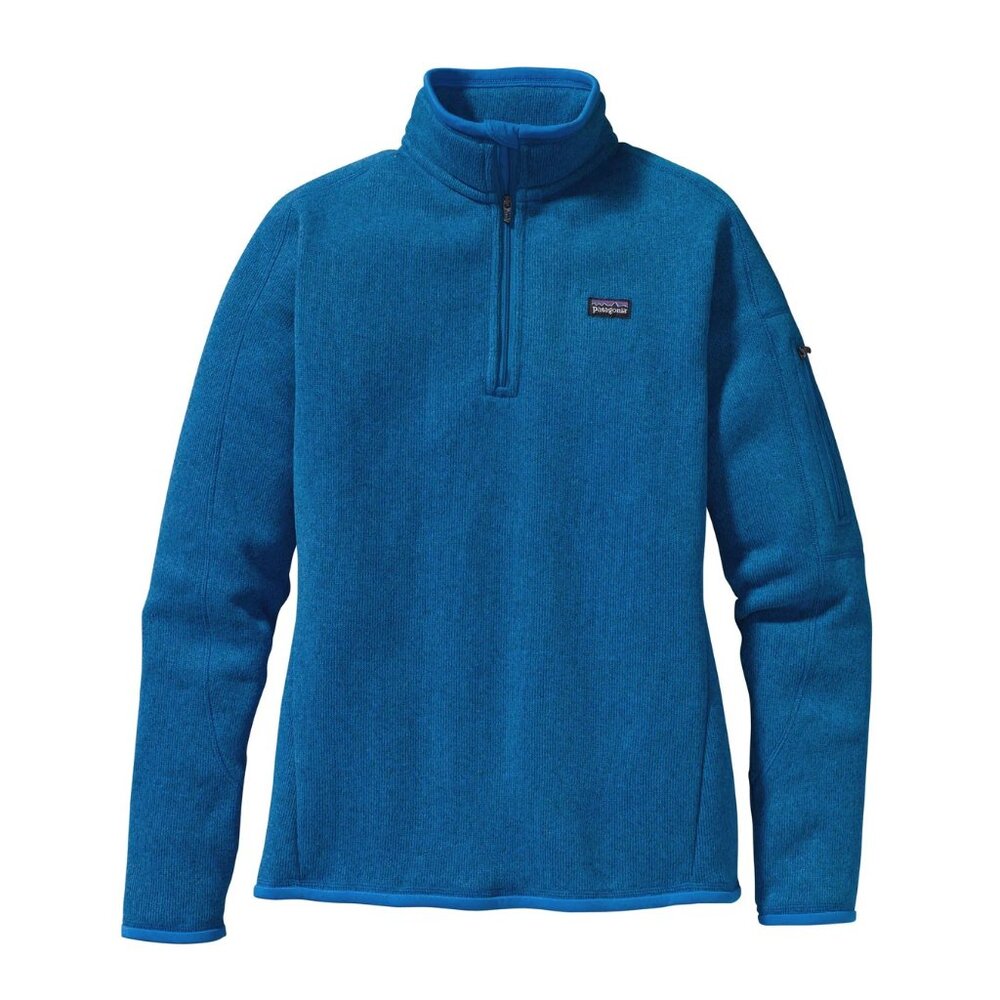 Patagonia Better Sweater Womens Size Small 1/4 Zip Pullover Jacket 25616